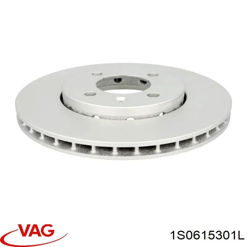 Диск переднього гальма VAG 1S0615301L ціна, від 40.53 USD
