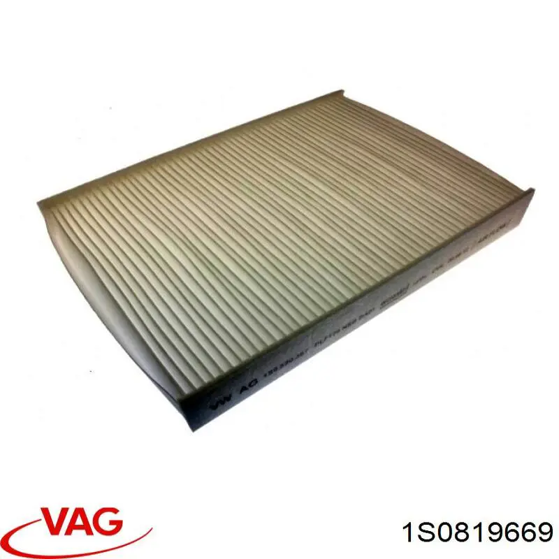Фільтр повітряний обігрівача VAG 1S0819669 ціна, від 12.25 USD