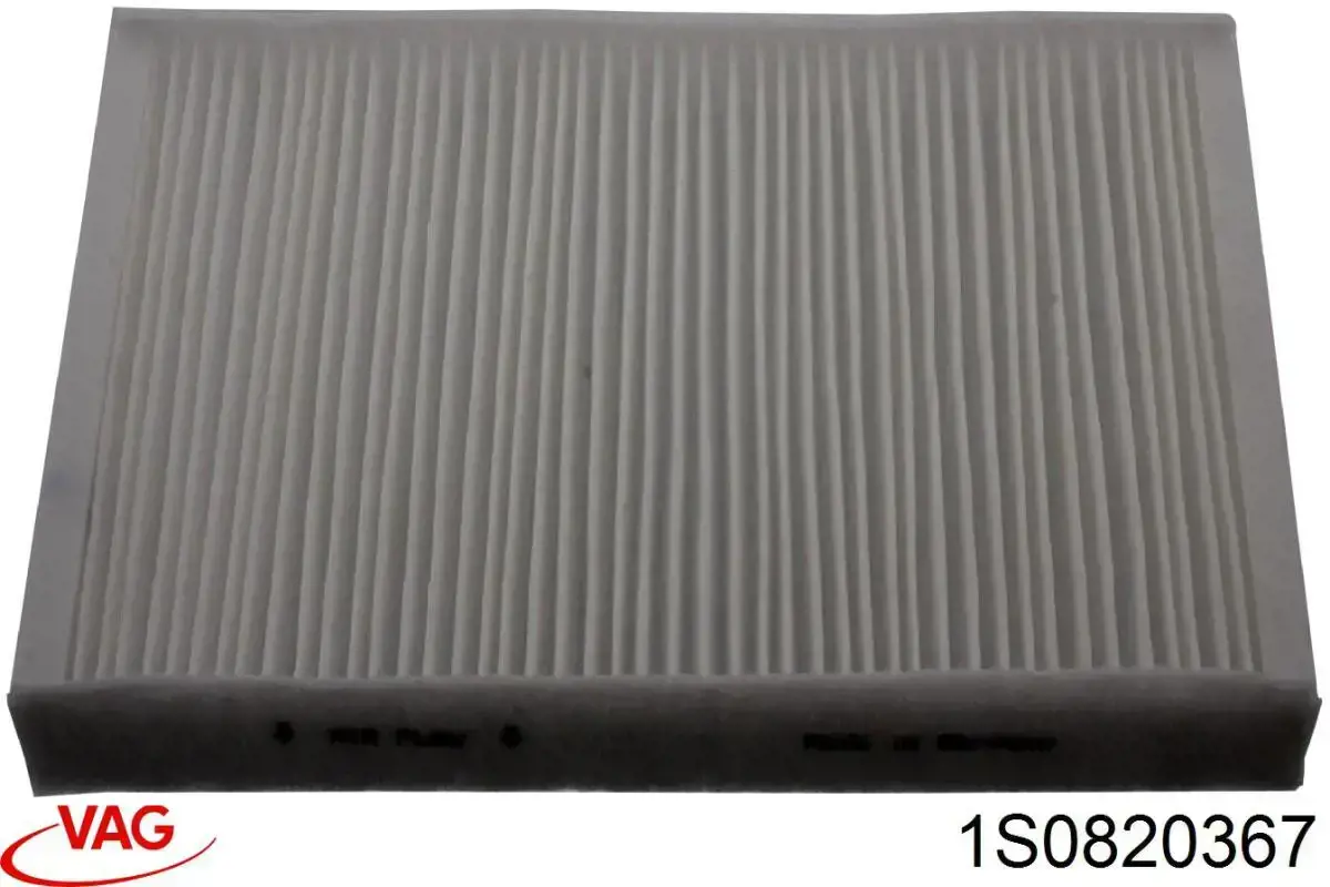 Фільтр повітряний обігрівача VAG 1S0820367 ціна, від 7.08 USD