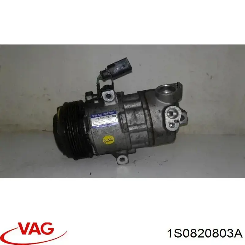 Компресор системи кондиціювання VAG 1S0820803A ціна, від 116.13 USD