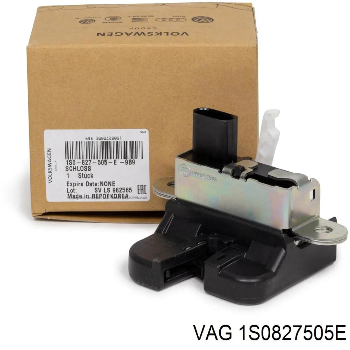 Замок дверей багажника VAG 1S0827505E ціна, від 19.61 USD