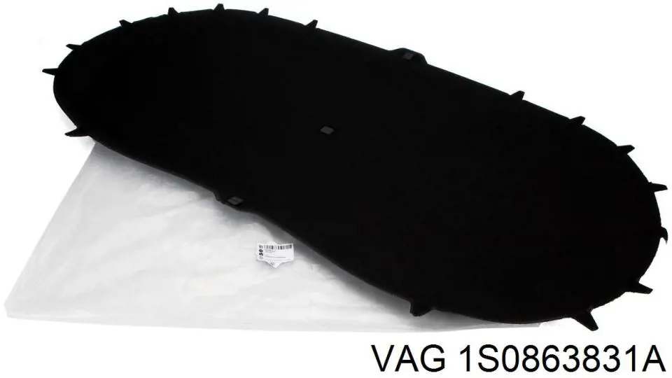 Купити 1S0863831A VAG Ізоляція моторного відсіку