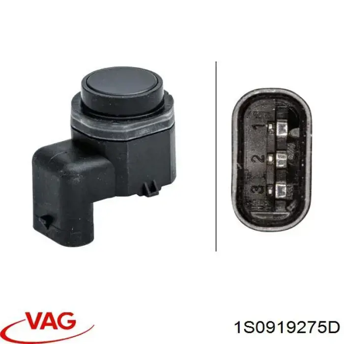 1S0919275D VAG Акустична паркувальна система