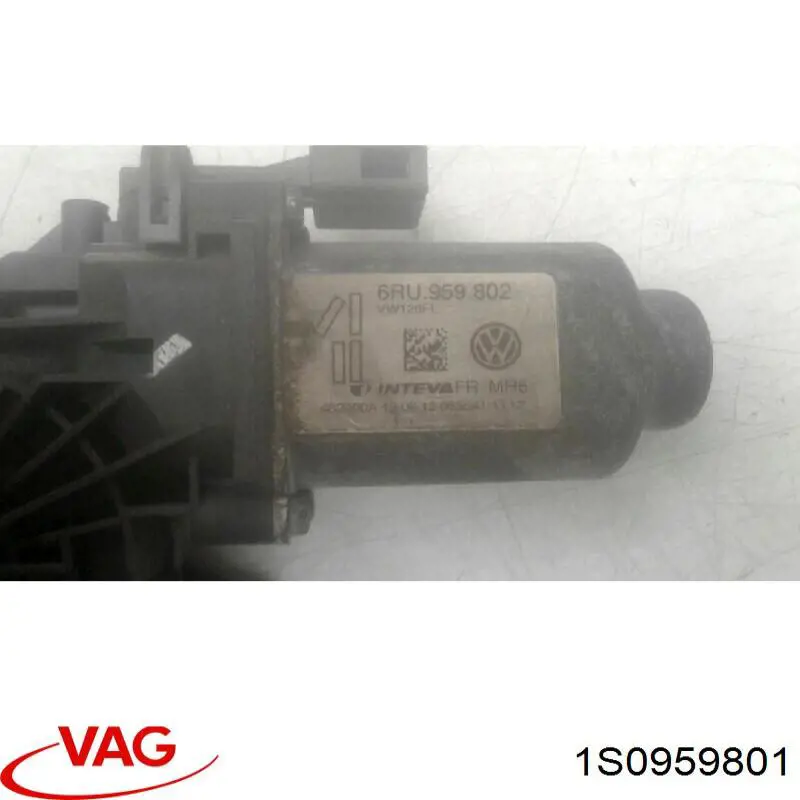 Купити 1S0959801 VAG Двигун склопідіймача двері передньої, лівої