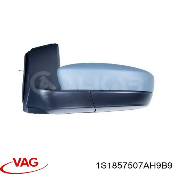 Ліве бокове дзеркало 1S1857507AH9B9 VAG