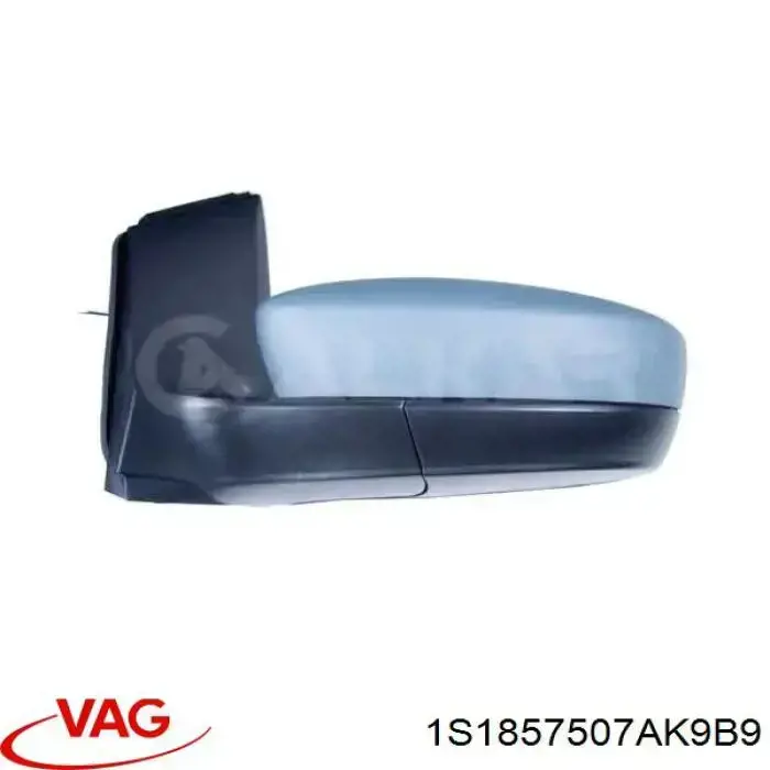 Купити 1S1857507AK9B9 VAG Бічне дзеркало заднього виду ліве