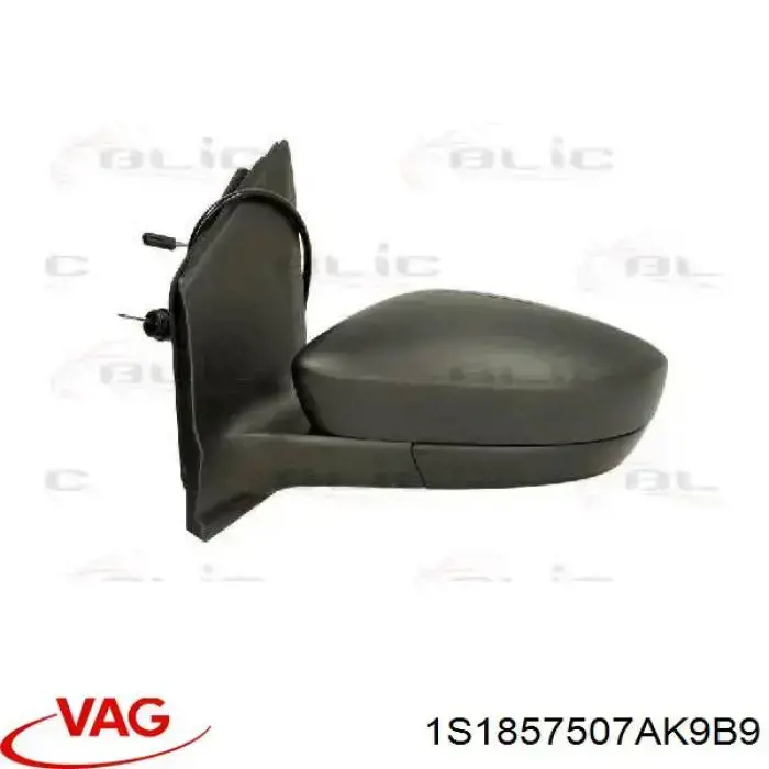 Ліве бокове дзеркало 6137182 Alkar