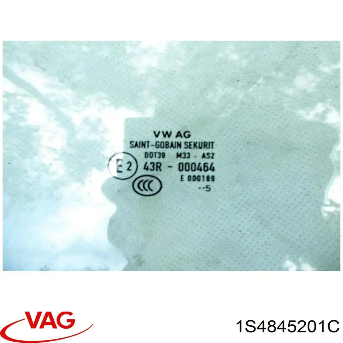 Скло передніх дверей, лівою VAG 1S4845201C ціна, від 27.51 USD