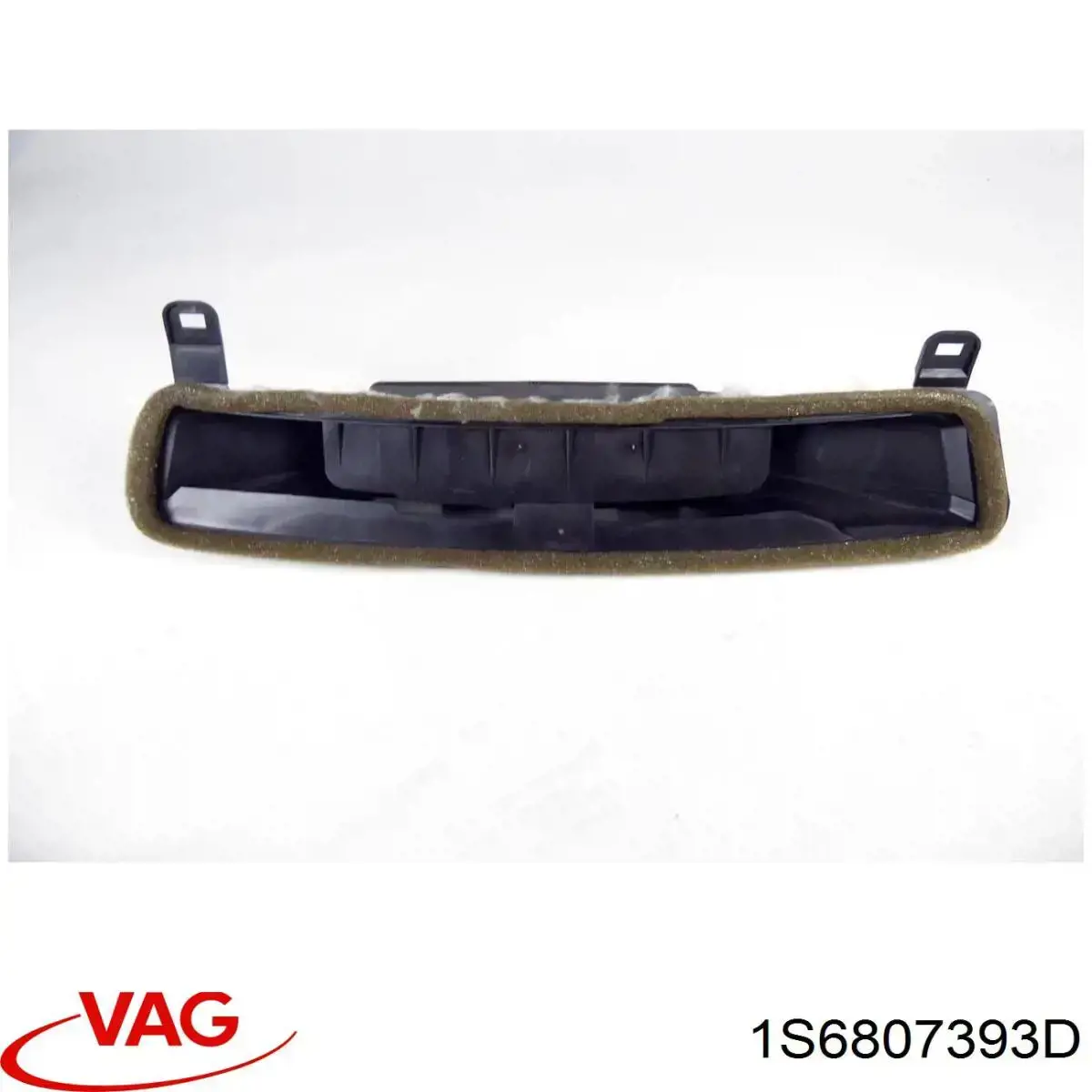 Купити 1S6807393D VAG Кронштейн кріплення крила переднього лівого, передній
