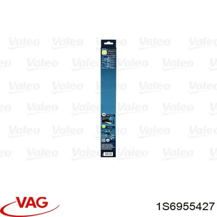Щітка склоочисника заднього скла VAG 1S6955427 ціна, від 7.18 USD
