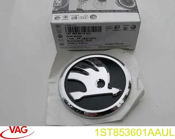 Фірмовий значок капота VAG 1ST853601AAUL ціна, від 27.11 USD