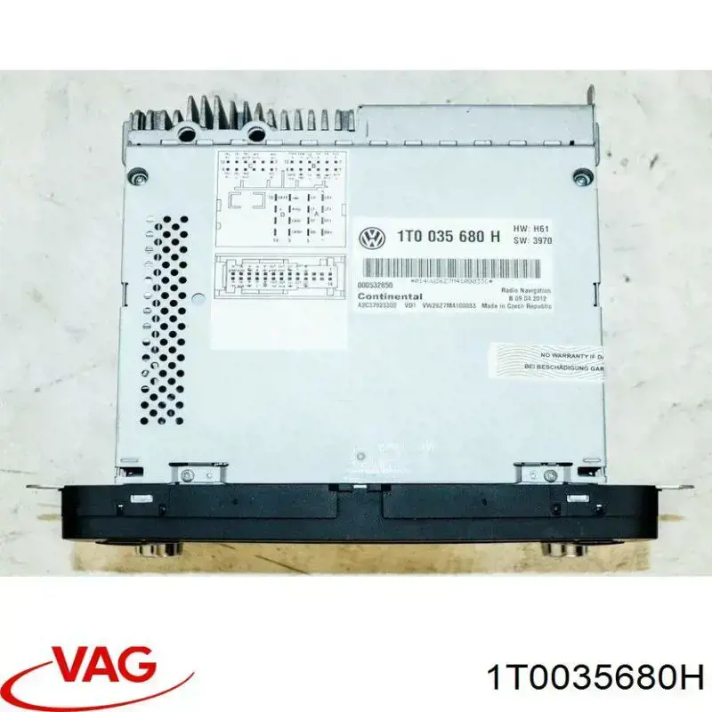 Купити 1T0035680H VAG Дисплей багатофункціональний