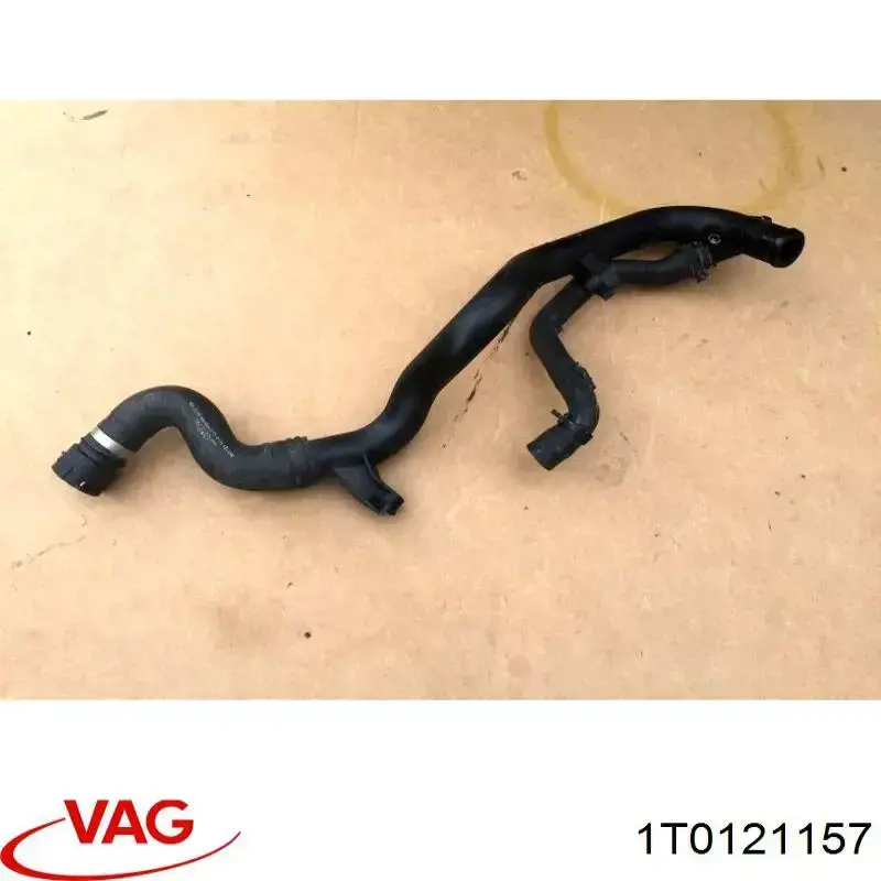 1T0121157 VAG Шланг термостата