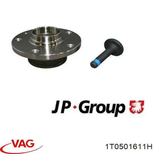 Купити 1T0501611H VAG Підшипник ступиці колеса