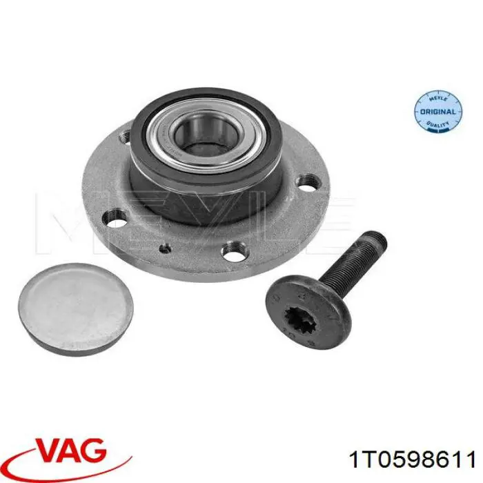 1T0598611 VAG Маточина задня
