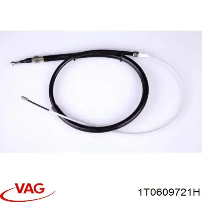Трос ручного гальма задній, правий/лівий VAG 1T0609721H ціна, від 9.12 USD