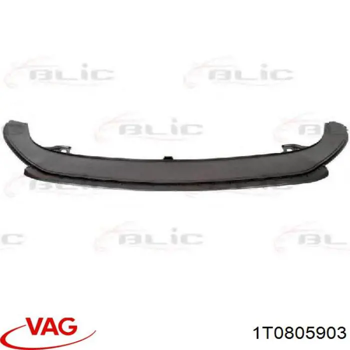 Спліттер переднього бампера VAG 1T0805903 ціна, від 34.75 USD
