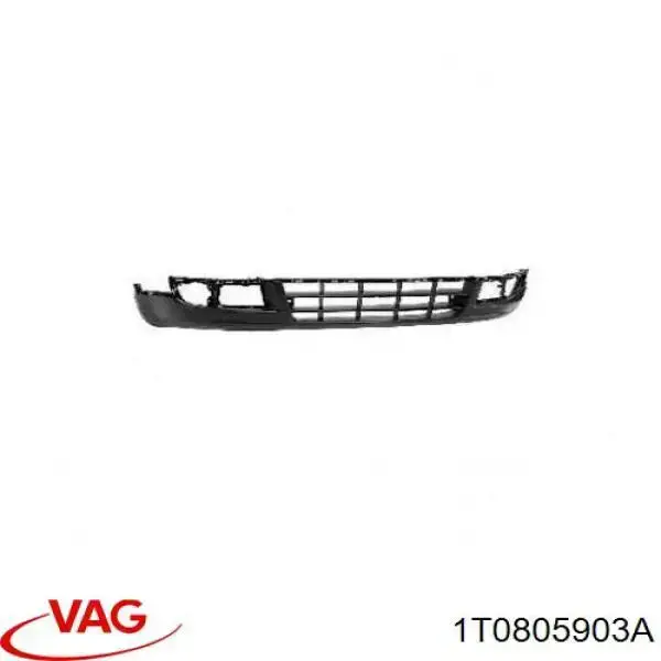 Захисна губа бампера переднього VAG 1T0805903A