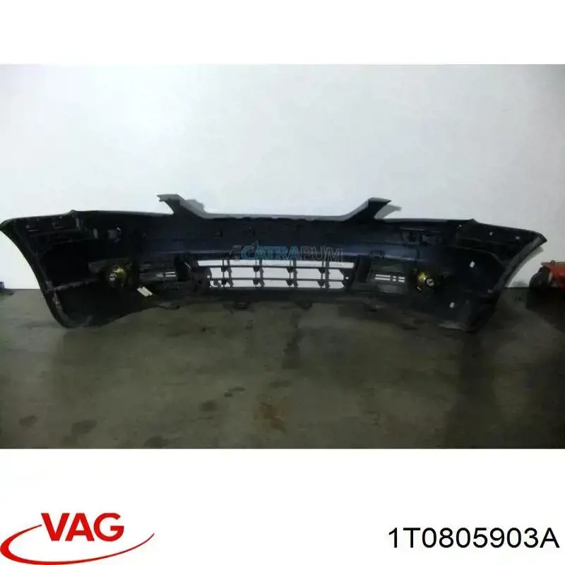 Спойлер переднього бампера 1T0805903A VAG