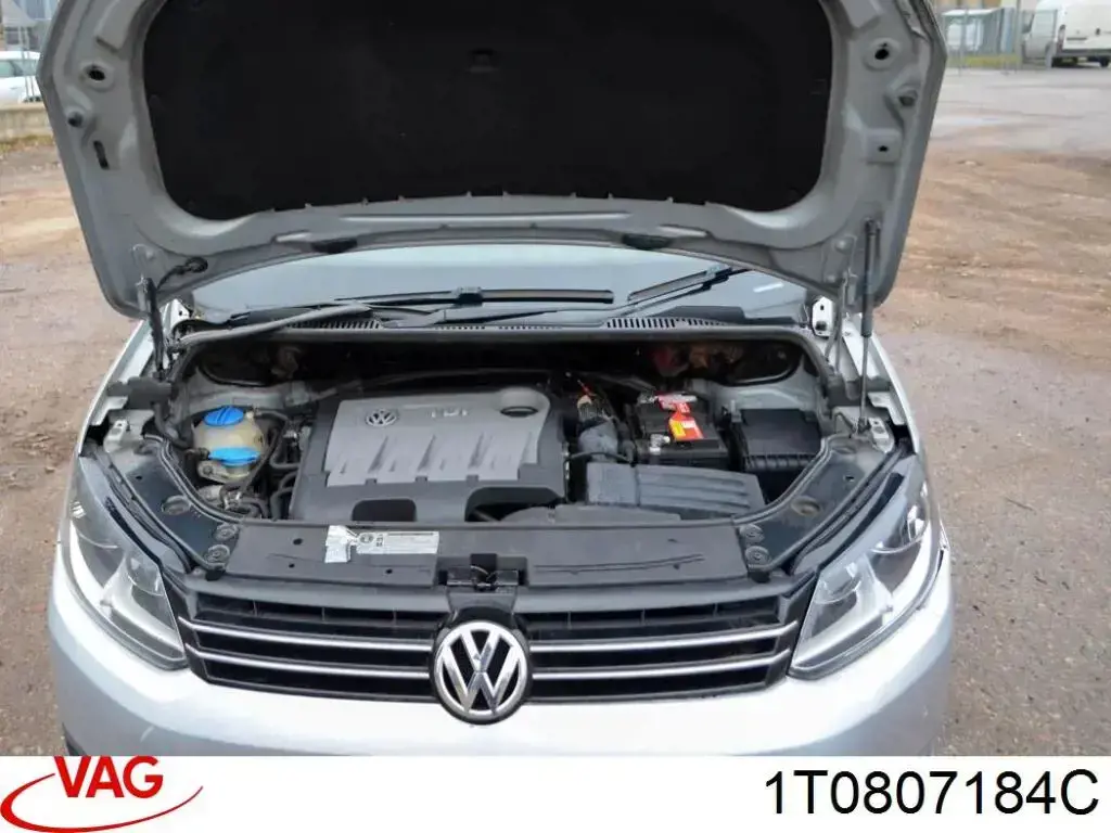 Кронштейн бампера переднього, правий Volkswagen Touran 2 (1T3) (Фольцваген Туран)
