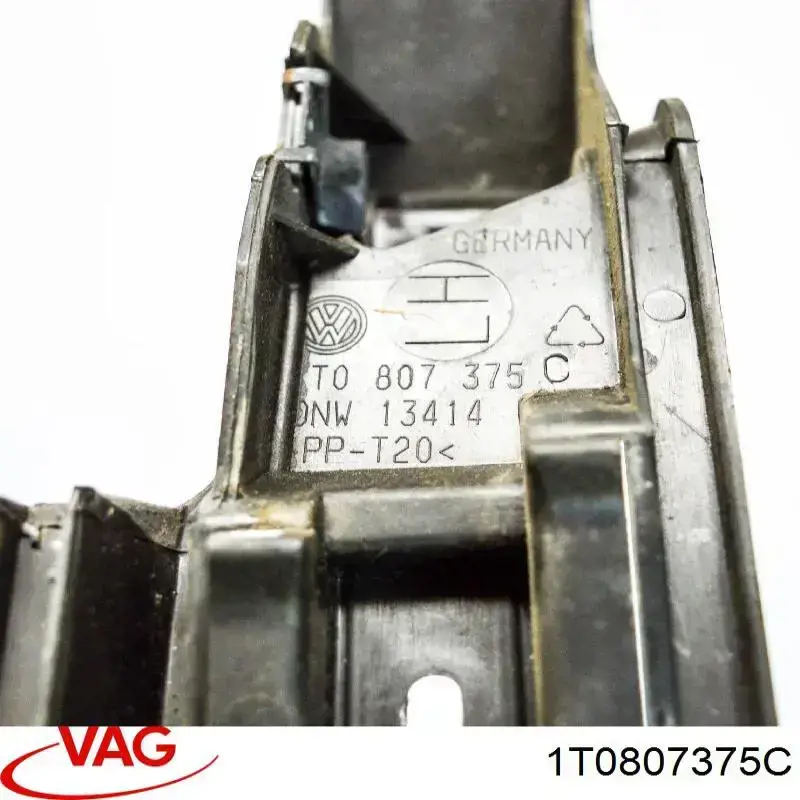 Купити 1T0807375C VAG Направляюча заднього бампера, ліва