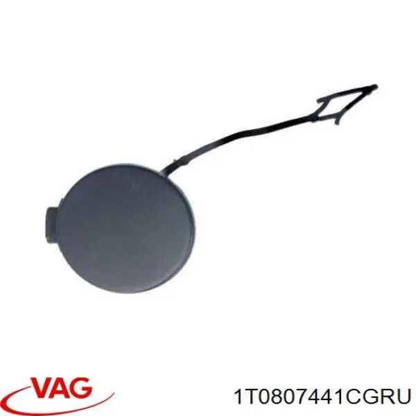 Заглушка бампера буксирувального гака, задня VAG 1T0807441CGRU ціна, від 13.66 USD