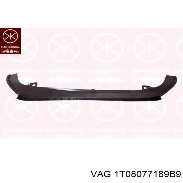 1T08077189B9 VAG Молдинг переднього бампера, лівий