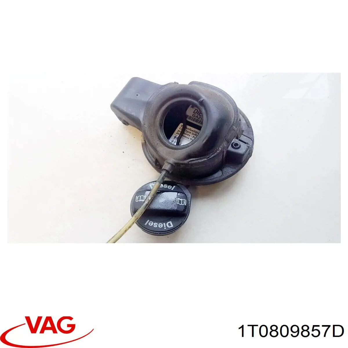1T0809857FGRU VAG Дверцята бензобака
