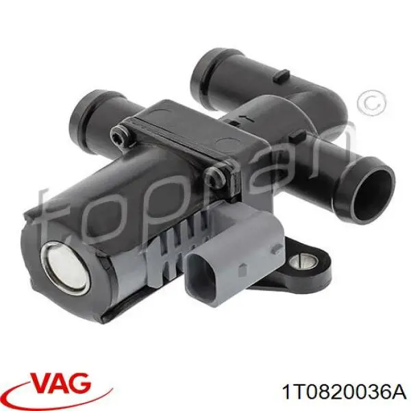 Кран системи опалення VAG 1T0820036A ціна, від 31.04 USD