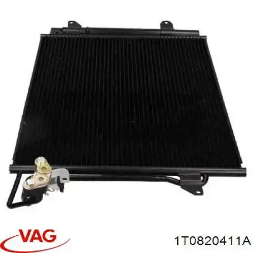 Купити 1T0820411A VAG Радіатор системи охолодження кондиціонера
