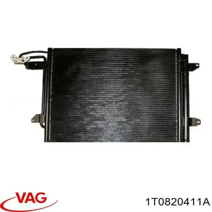 1T0820411A VAG радіатор кондиціонера