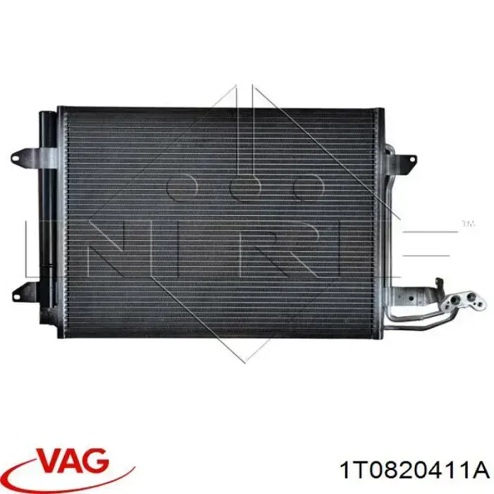 Конденсатор кондиціонера VAG 1T0820411A ціна, від 77.74 USD