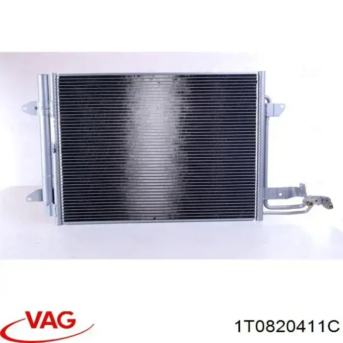 1T0820411C VAG радіатор кондиціонера
