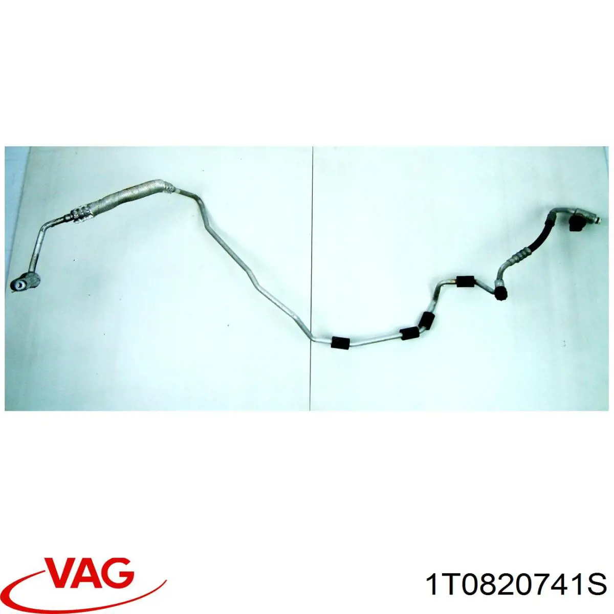 Шланг кондиціонера, від радіатора до випарника VAG 1T0820741S ціна, від 56.11 USD