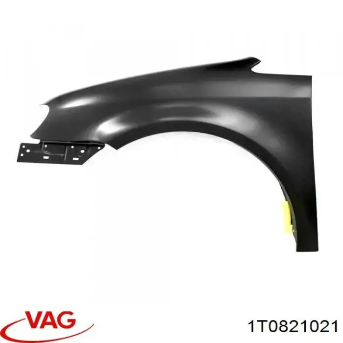 Ліве переднє крило VAG 1T0821021 ціна, від 57.09 USD