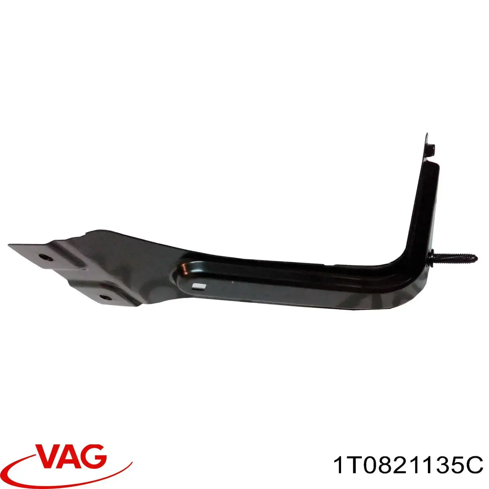 Купити 1T0821135C VAG Кронштейн кріплення крила переднього лівого, передній