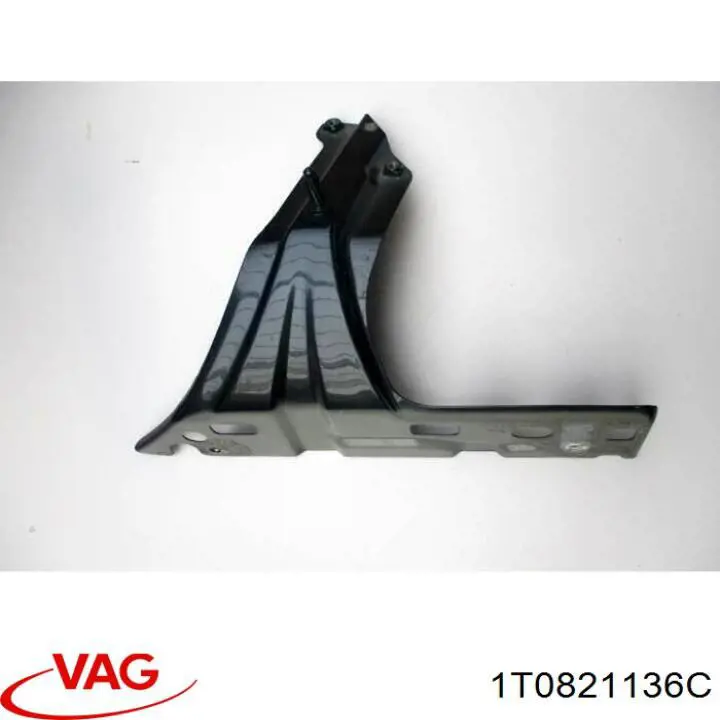 Кронштейн кріплення крила переднього правого, передній 1T0821136C VAG