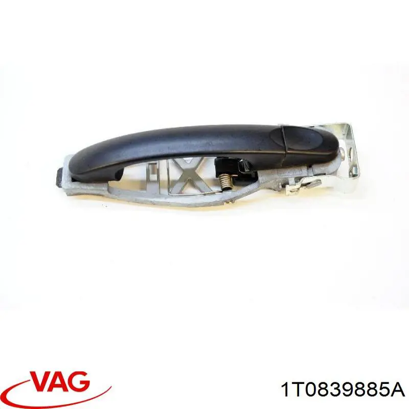 Купити 1T0839885A VAG Тримач зовнішньої ручки дверей, задніх лівих