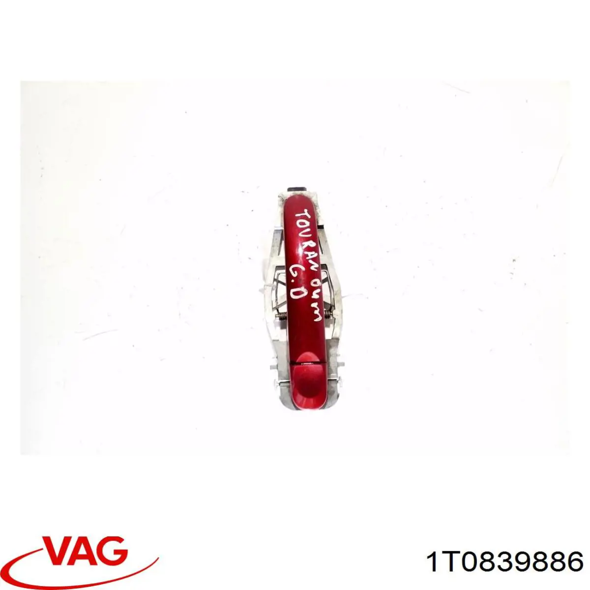 Купити 1T0839886 VAG Тримач зовнішньої ручки дверей, задніх правих