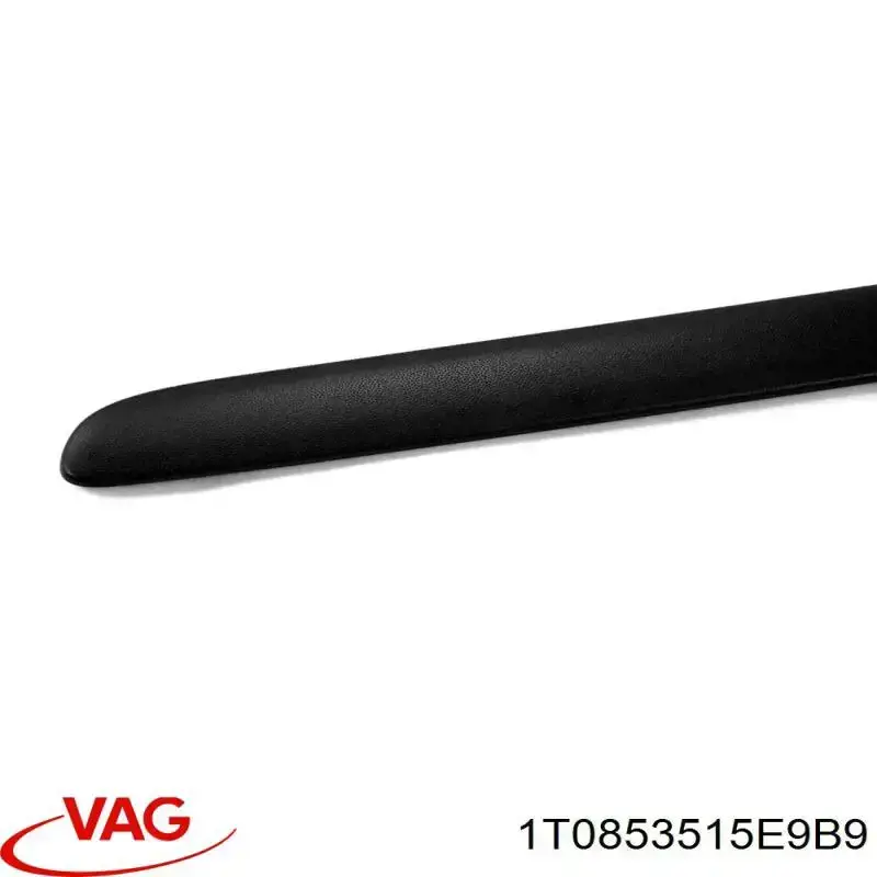 1T0853515E9B9 VAG Молдинг передніх лівих дверей, нижній