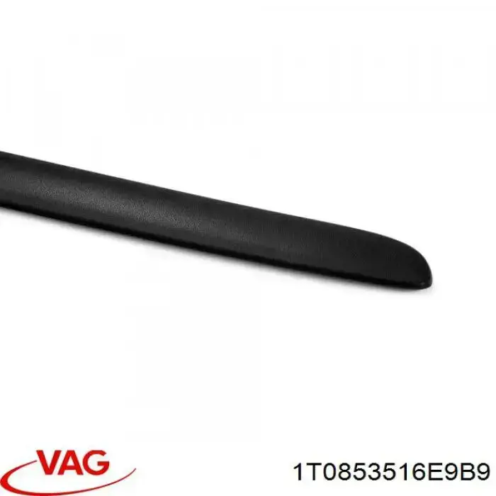 Купити 1T0853516E9B9 VAG Молдинг передньої правої двері, нижній