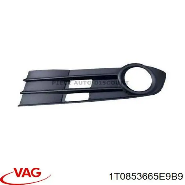 1T0853665E9B9 VAG Заглушка протитуманок, ліва