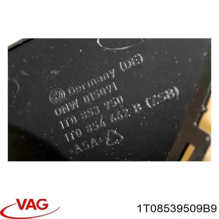 1T0853950 VAG Решітка переднього бампера, ліва