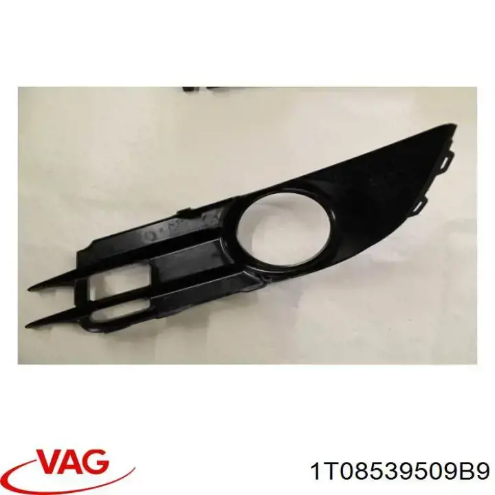 Решітка переднього бампера, ліва VAG 1T08539499B9 ціна, від 22.17 USD