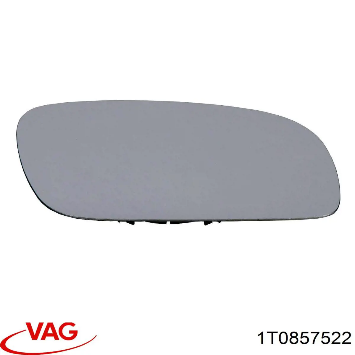 1T0857522 VAG Дзеркальний елемент правий