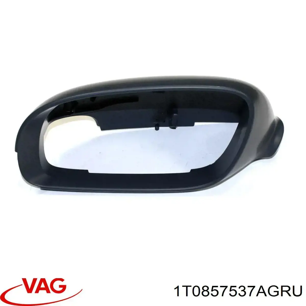 Купити 1T0857537AGRU VAG Накладка/кришка дзеркала заднього виду, ліва