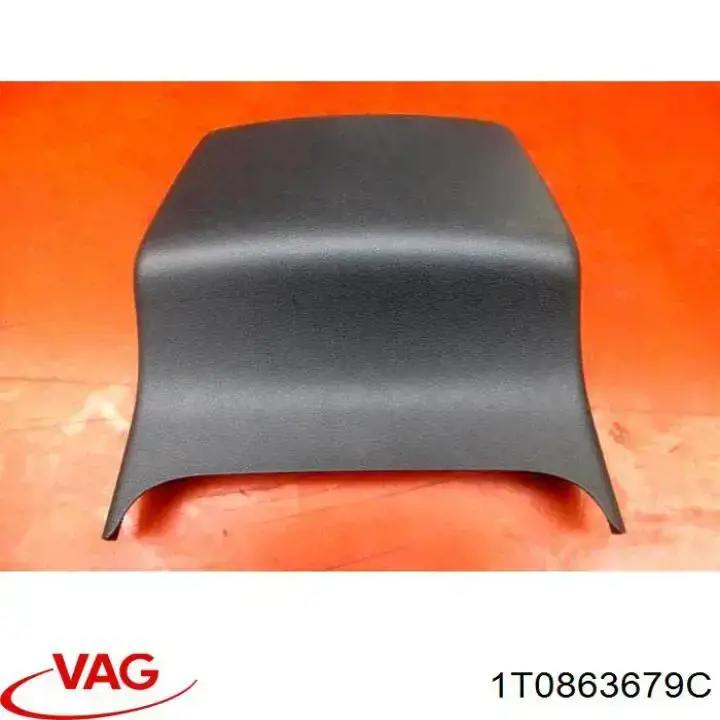 Консоль центральна панелі керування 1T0863679C VAG