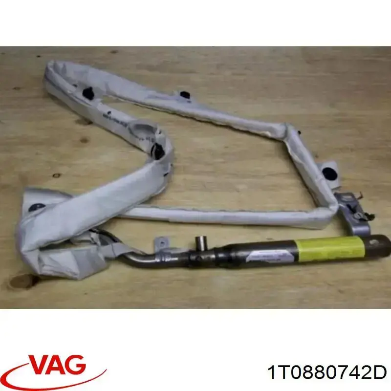 Купити 1T0880742D VAG Подушка безпеки, бічна, права, AIRBAG