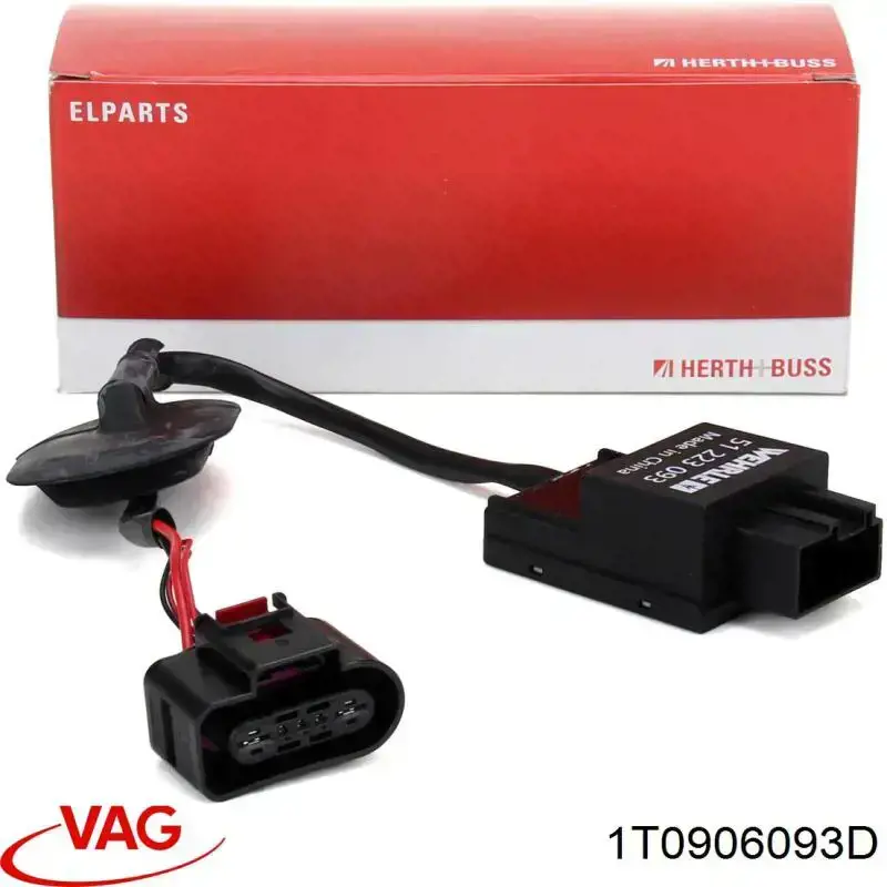 Модуль керування (ЕБУ) паливним насосом 1T0906093D VAG