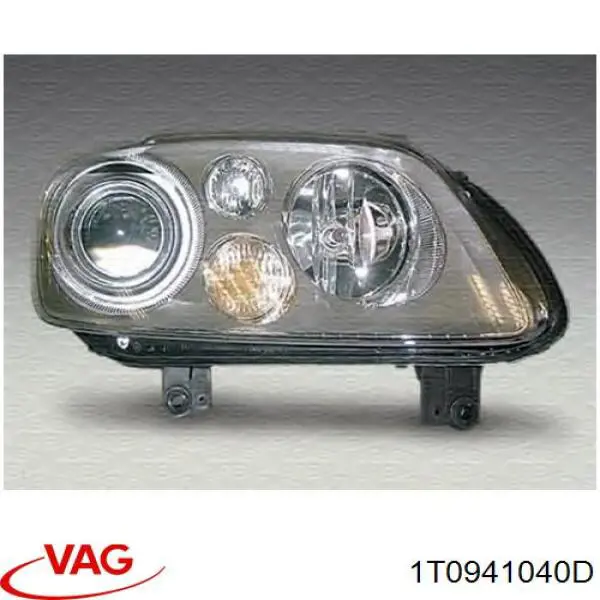 1T0941040K VAG Основна фара - вставка